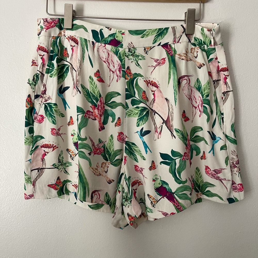 Loft colorful print shorts